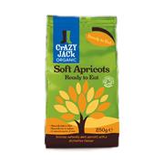 Crazy Jack Organic Soft Apricots 250g